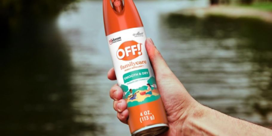 OFF Family Care Insect & Mosquito Repellent Just $3.79 Shipped on Amazon (Reg. $7.50)