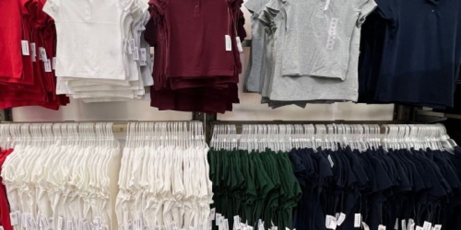 Last Chance: Old Navy School Uniform Polos ONLY $4 (Reg. $10)