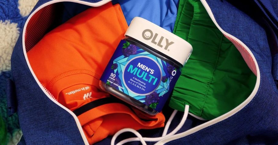 OLLY Men’s Multivitamins 45-Day Supply Just $9 Shipped on Amazon + More