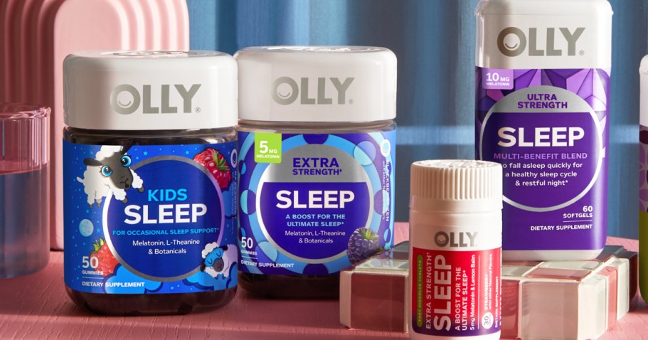 OLLY Sleep Gummies 60-Count Only $9.56 Shipped for Amazon Prime Members (Over 31,000 5-Star Reviews!)