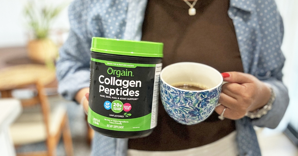 Up to 65% Off Orgain on Amazon | Collagen Peptides Protein Powder JUST $11.75 Shipped