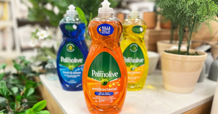 Palmolive Dish Soap 42oz Bottle Only 99¢ After Cash Back at Target