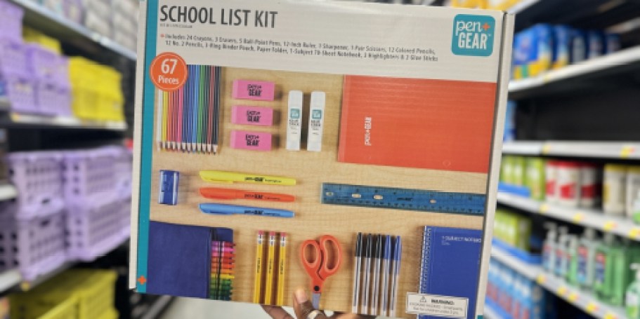 Pen+Gear School List 67-Piece Kit JUST $9.98 on Walmart.com