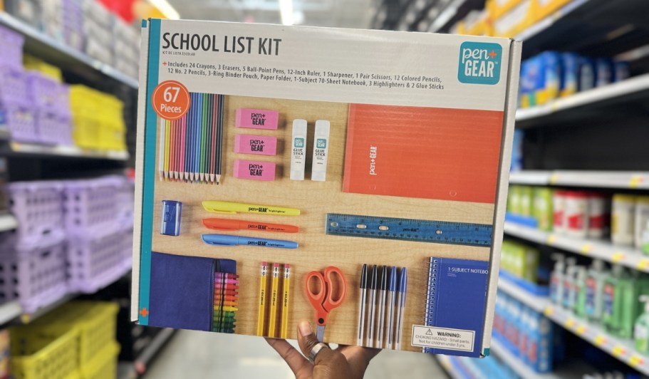 Pen+Gear School List 67-Piece Kit JUST $9.98 on Walmart.com | Pens, Pencil, Crayons & More