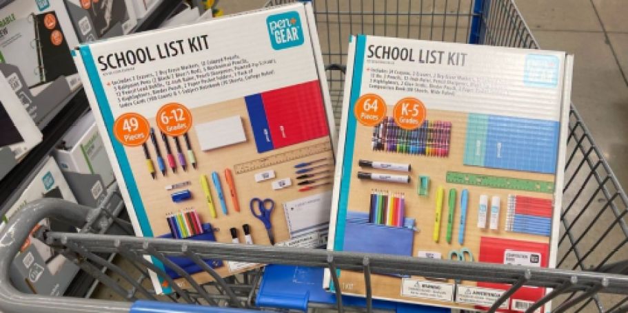 Pen+Gear School Supply List Kits Only $9.98 at Walmart