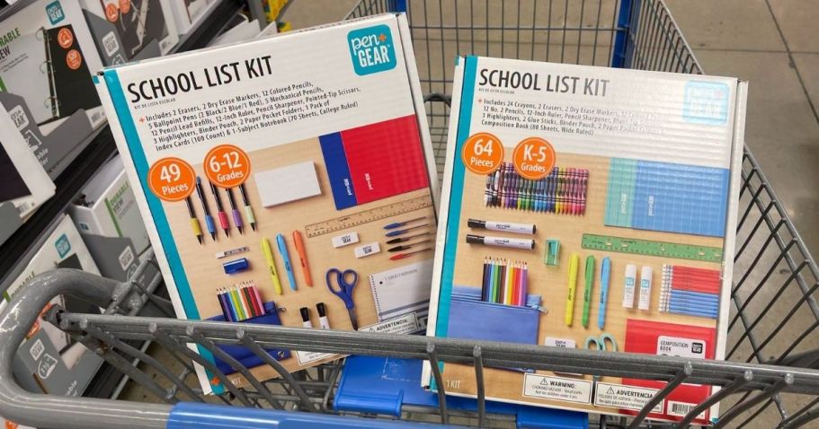 Pen+Gear School Supply List Kits Only $9.98 at Walmart
