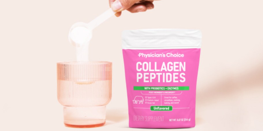 Physician’s Choice Collagen Just $11.97 Shipped on Amazon (Supports Healthy Hair, Skin, & Joints)