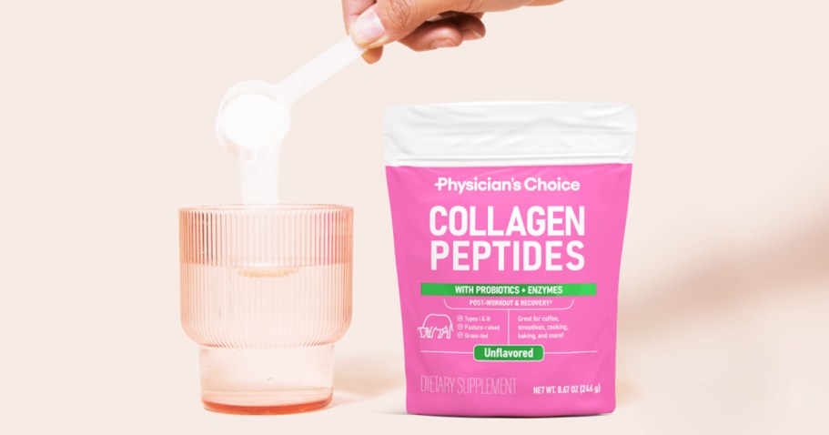 Physician’s Choice Collagen Peptides Only $13.98 on Amazon | Nearly 36,000 5-Star Ratings