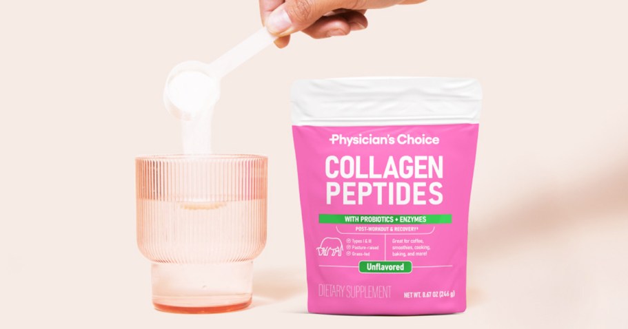 Physician’s Choice Collagen Just $11.98 Shipped on Amazon | Supports Healthy Hair, Skin, & Joints