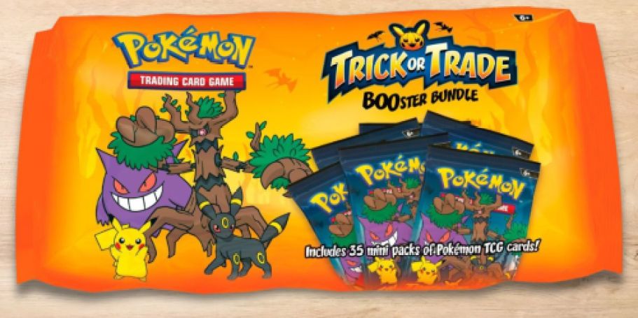 Pokemon Halloween BOOster 35-Count Bundle Available for Pre-Order