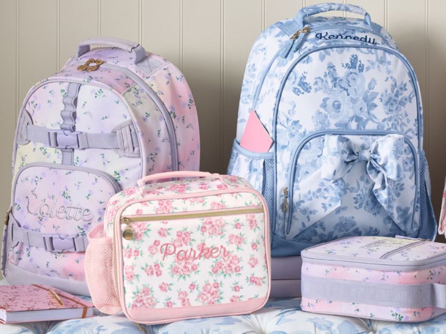 Pottery Barn LoveShackFancy Kids Backpacks and school accessories