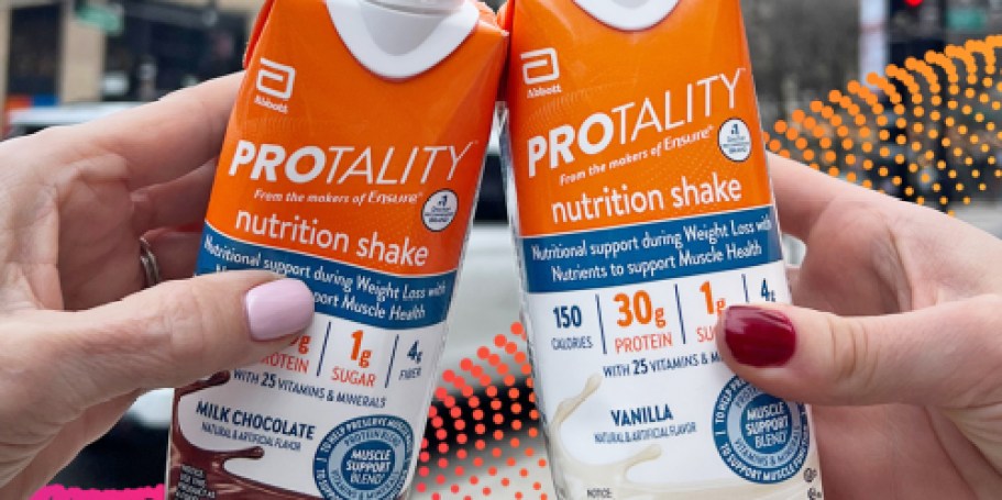 WOW! Free Protality Nutrition Shake 4-Pack + Free Shipping