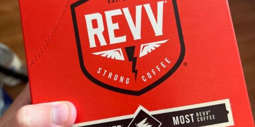 REVV Strong Coffee K-Cup Pods 96-Count Only $33.24 | Just 35¢ Per Cup!