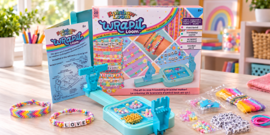Rainbow Loom Bracelet Maker Kit Just $9.99 Shipped for Prime Members (Reg. $22)
