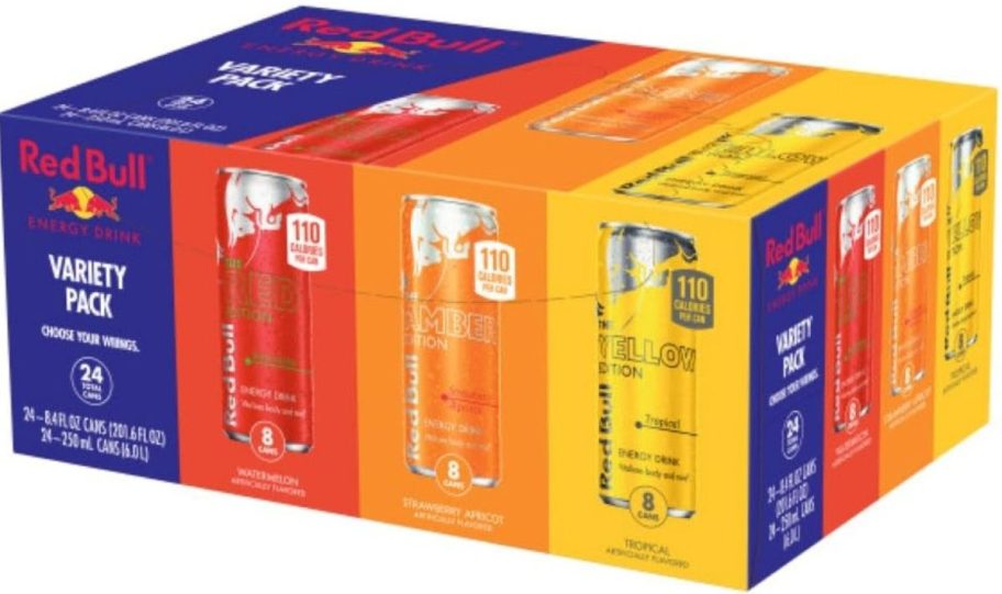 Red Bull 24-count Variety Pack