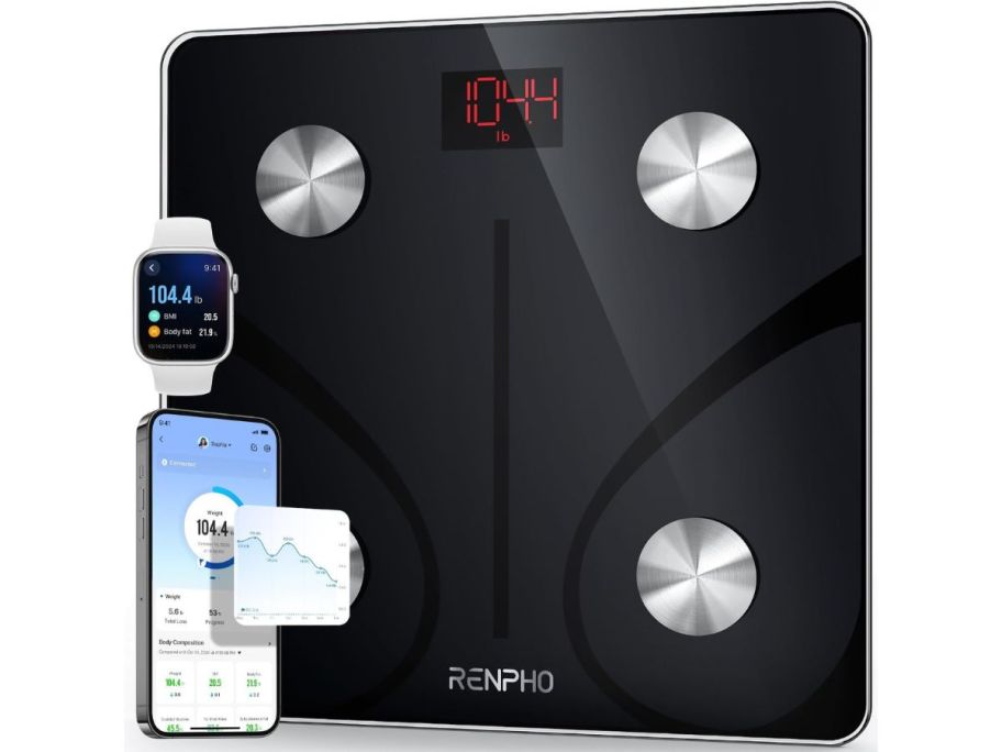 Renpho 11" Smart Body Scale stock image