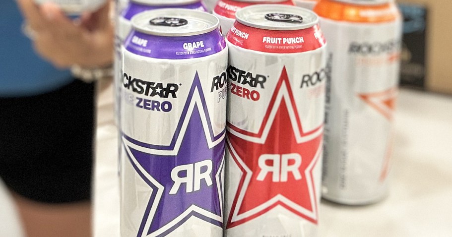 Rockstar Pure Zero Energy Drink 12-Pack Only $11.51 Shipped on Amazon (Just 96¢ Each!)