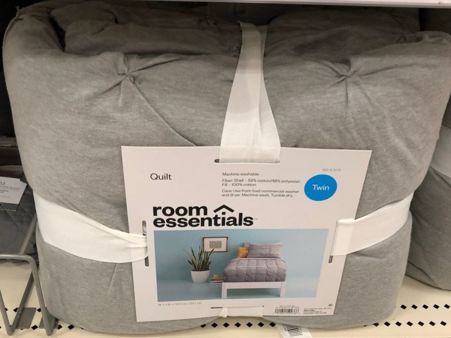 A Room Essentials Quilt at Target