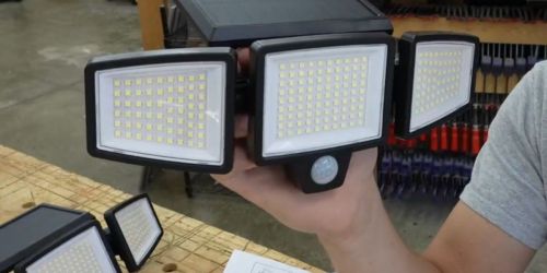 Solar LED Motion Sensor Light Just $13.59 on Walmart.com | Over 4,000 5-Star Reviews