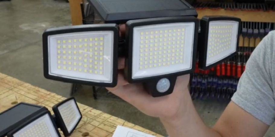 Highly Rated Solar Motion-Sensor Lights 2-Pack Only $13.71 on Amazon (Reg. $44) | These Are Going Fast!