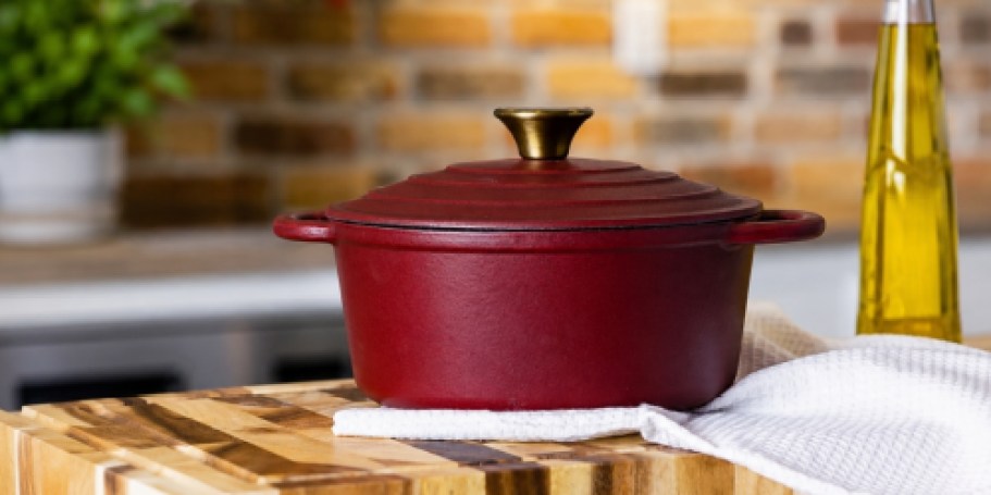 3-Quart Cast Iron Dutch Oven Only $24.99 on Macys.com