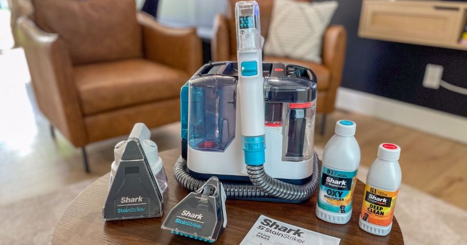 Shark StainStriker Cleaner w/ Pet Mess Tool ONLY $79.98 Shipped ($138 Value)