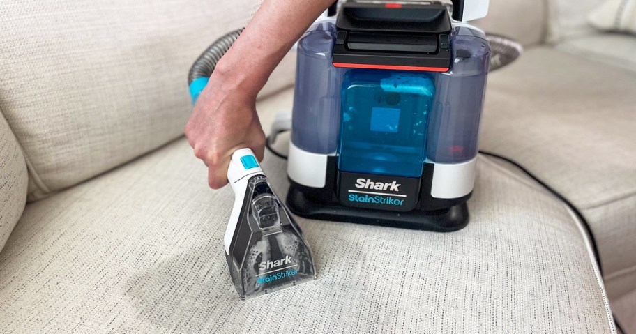 Using the Shark StainStriker Machine on Your Sofa