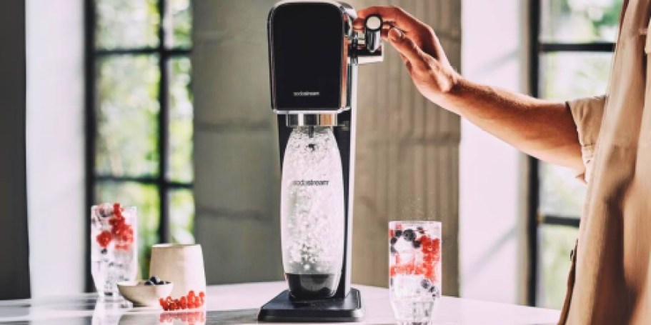 SodaStream Art Sparkling Water Maker Bundle Just $104.99 Shipped on Amazon (Reg. $200)