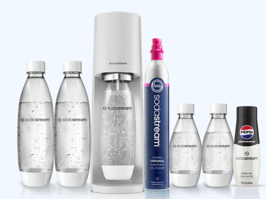 SodaStream Terra Sparkling Water Maker Hydration Pack