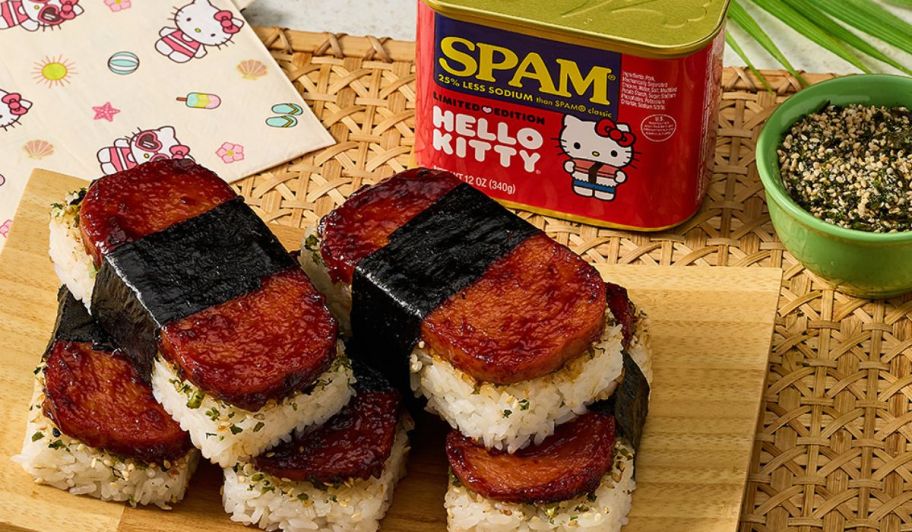 Spam x hello kitty meal