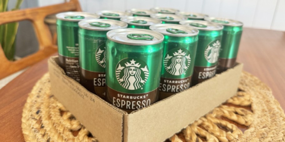 Starbucks Espresso & Cream 12-Pack Just $13.95 Shipped for Amazon Prime Members