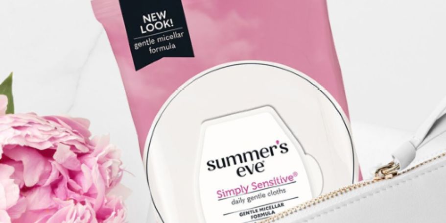 Summer’s Eve Cleansing Cloths 32-Count Just $2 Shipped on Amazon (Regularly $7)