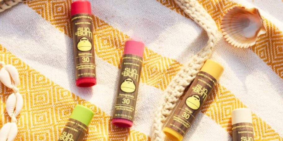 Sun Bum Lip Balm Only $1.79 Shipped on Amazon (Reg. $4)