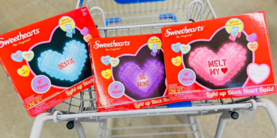 NEW Valentine’s Items at Five Below – Sweethearts Light Up Blocks, Blankets, Socks, & MUCH More!