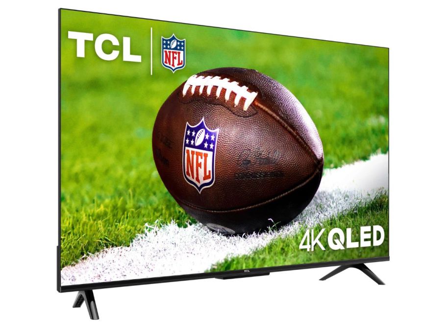 TCL 43" Q Class 4K UHD HDR QLED Smart TV w/ Google TV stock image