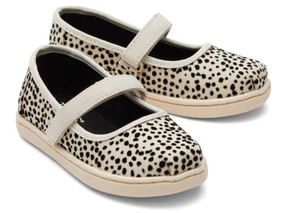cheetah print kids mary jane shoes