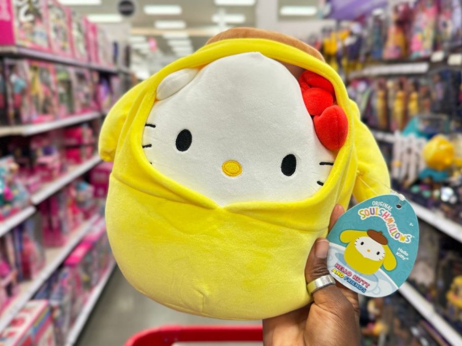 Hello Kitty Dressed as Pompompurin