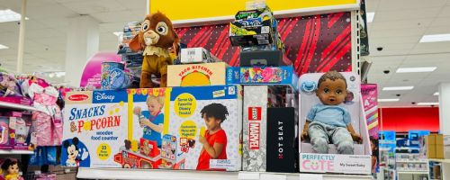 Target Toy Clearance End Cap