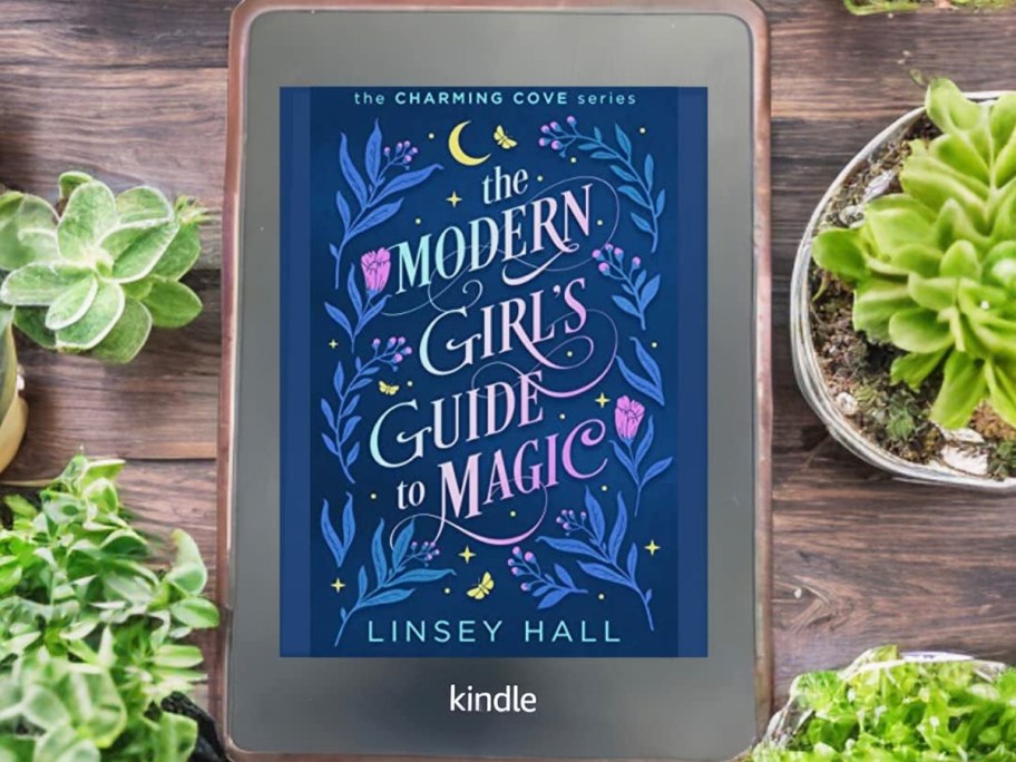 The Modern Girl's Guide to Magic book on a kindle