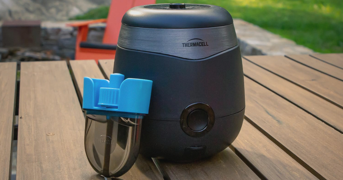 Thermacell Mosquito Repellant Rechargeable Repeller Only $28 on Amazon | 13,000 5-Star Ratings
