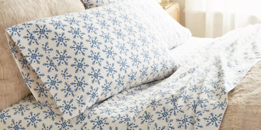 Get 50% Off Target Threshold Bedding | Holiday Sheet Sets from $15 (Reg. $30)