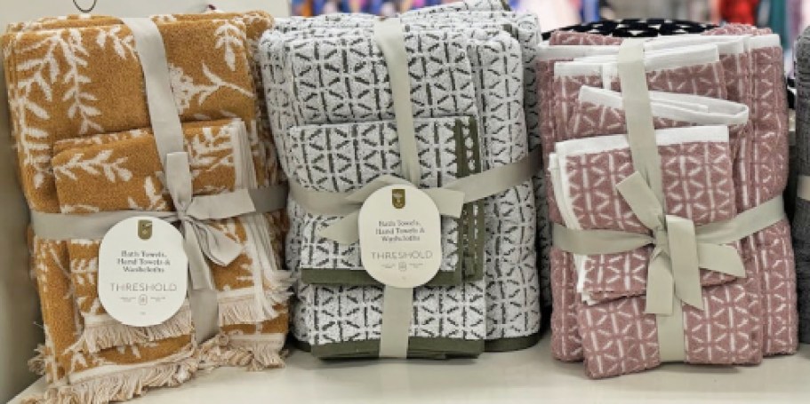 40% Off Threshold Towels on Target.com | 6-Piece Set Only $12 (Reg. $20)