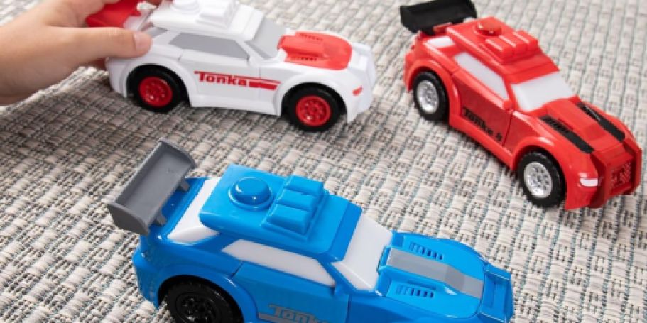 Tonka Lights & Sounds Sports Cars 3-Pack ONLY $6.49 on Amazon (Reg. $20)