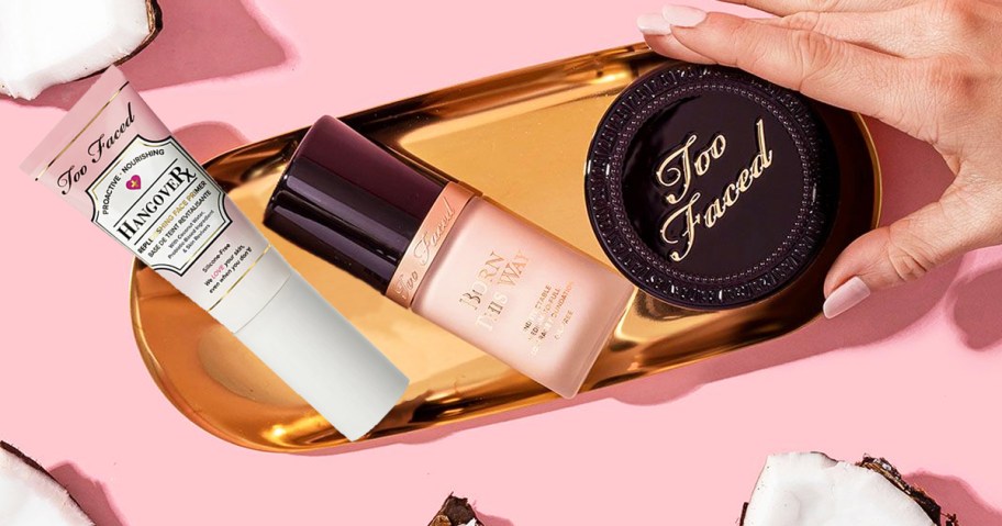 Too Faced Foundation AND Primer Set from $27.50 Shipped (Regularly $75)