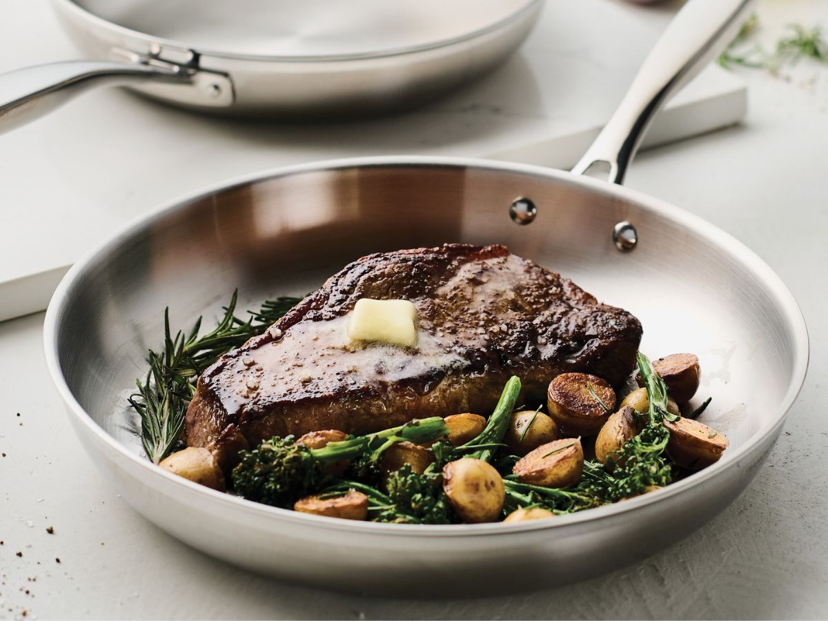 Tramontina Stainless Steel 2-Piece Fry Pan Set Only $22.97 Shipped on Costco.com