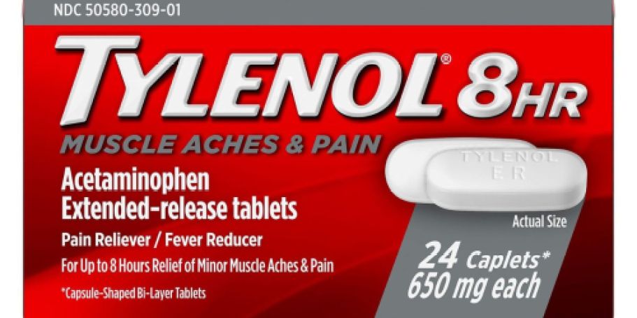 Tylenol Muscle Aches & Pain 24-Count Only $1.78 Shipped on Amazon (Reg. $7) + More