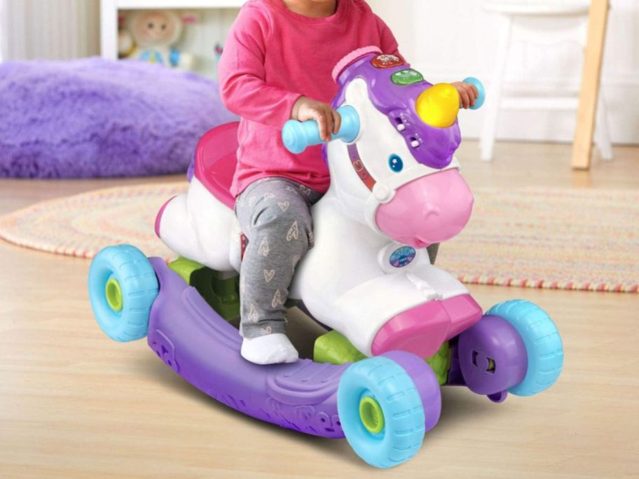 Pony Ride Vtech Car Ride On Kids Rocking Horse Vtech Gallop And