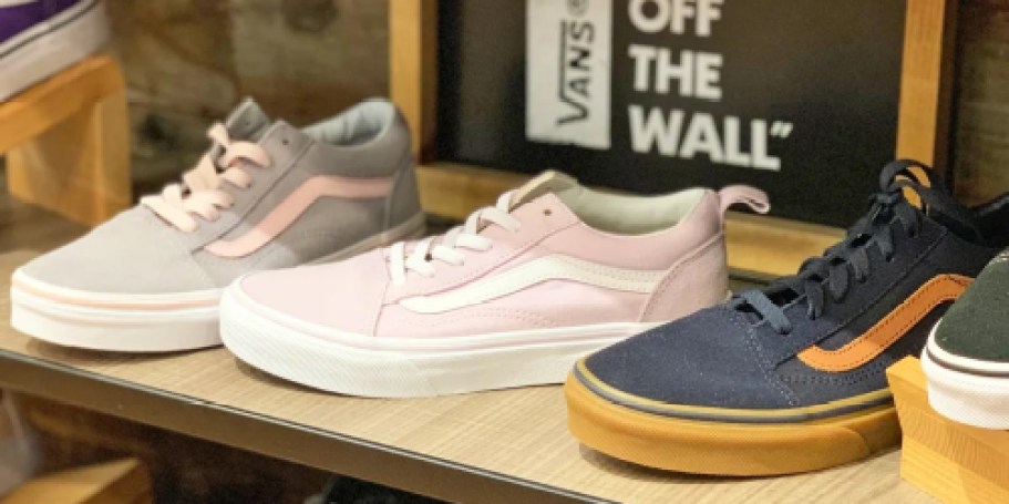 Up to 60% Off Vans Kids Shoes + Free Shipping | Styles from $19.98 Shipped