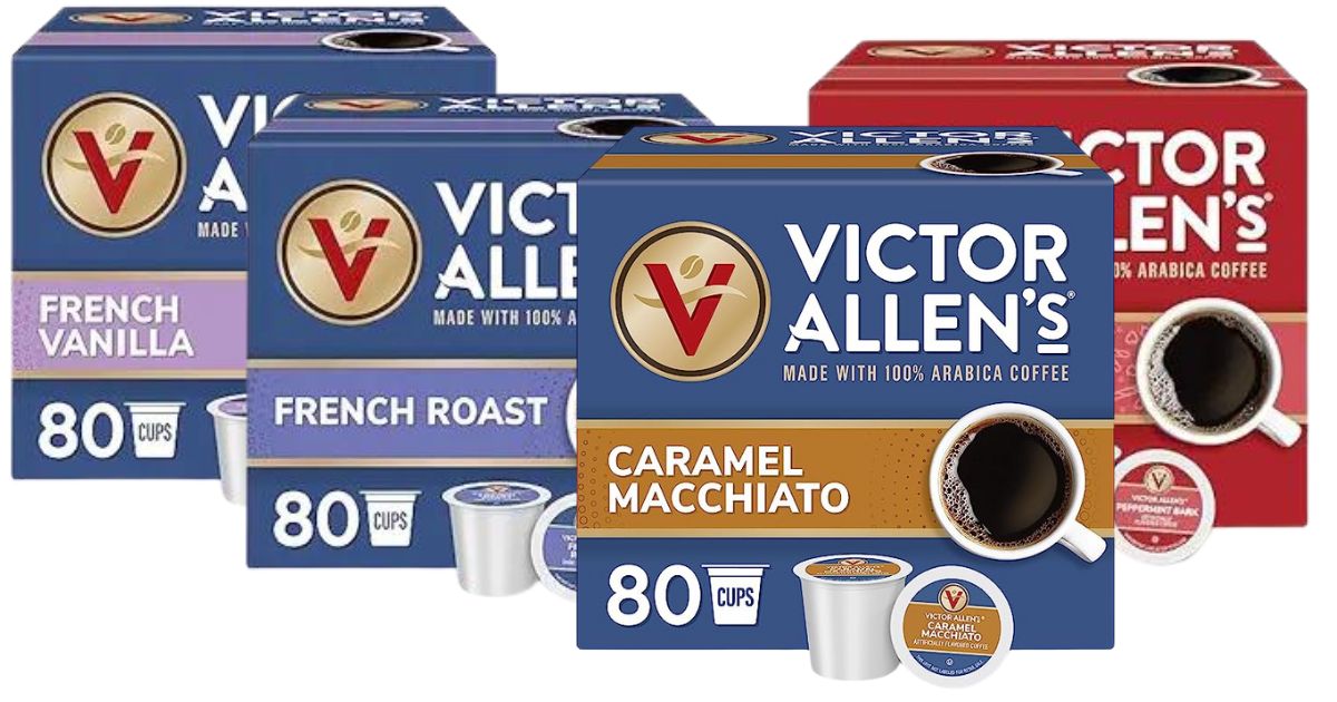 Victor Allen’s Coffee K-Cups 80-Count Box Only $17.91 Shipped For ...