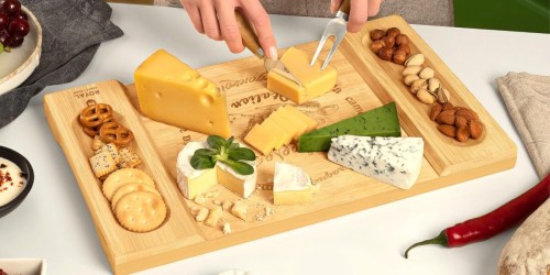 Bamboo Cheese or Charcuterie Board Only $12.97 Shipped for Amazon Prime Members (Reg. $24)